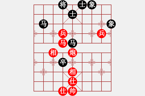 象棋棋譜圖片：2019臨沂卓爾杯象棋公開賽第四輪紅臨沂徐勤華先對本人 - 步數(shù)：80 