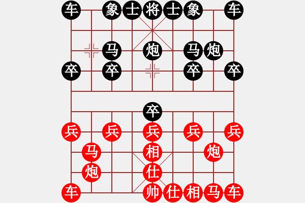 象棋棋譜圖片：cchess chess[108603789] -VS- () ()[1603445040] - 步數(shù)：10 