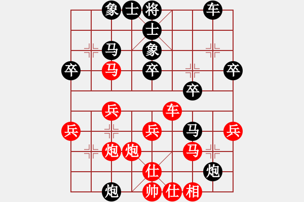 象棋棋譜圖片：2 - 步數(shù)：30 