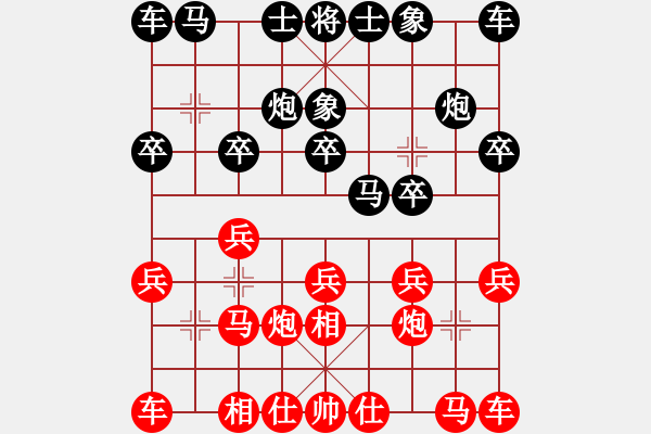 象棋棋譜圖片：測(cè)評(píng) 15 - 步數(shù)：10 