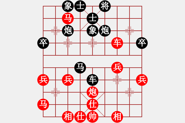 象棋棋譜圖片：弄潮兒(6級)-負-希臘戰(zhàn)神(2級) - 步數(shù)：40 