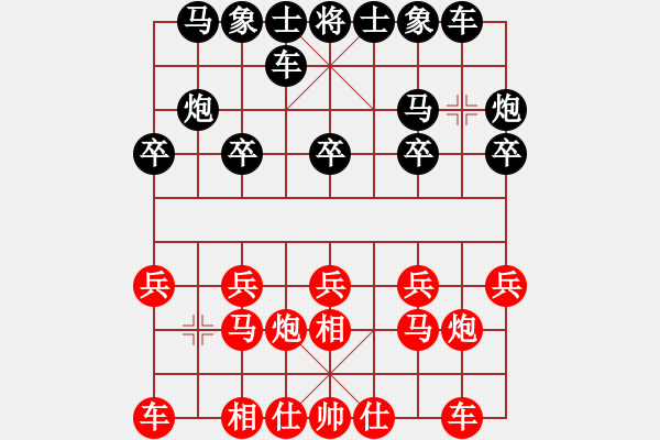 象棋棋譜圖片：隱處唯孤云(4段)-勝-千島湖銀魚(9段) - 步數(shù)：10 