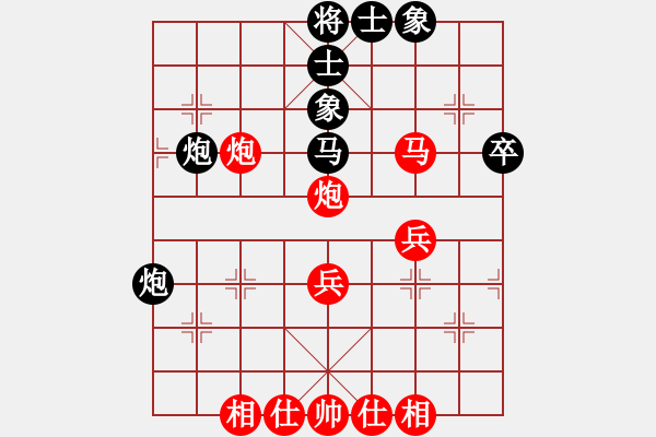 象棋棋譜圖片：將帥風(fēng)云(2段)-勝-億田傻瓜(1段) - 步數(shù)：40 