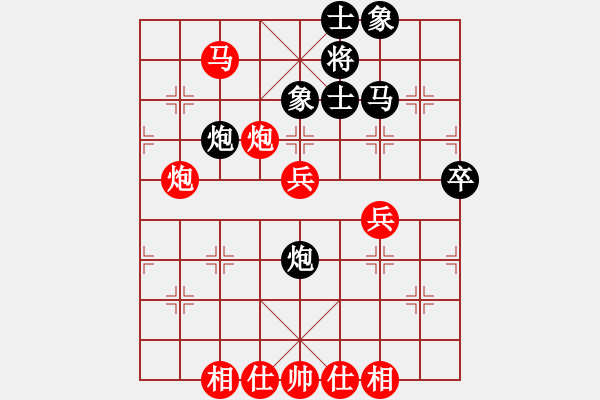 象棋棋譜圖片：將帥風(fēng)云(2段)-勝-億田傻瓜(1段) - 步數(shù)：60 