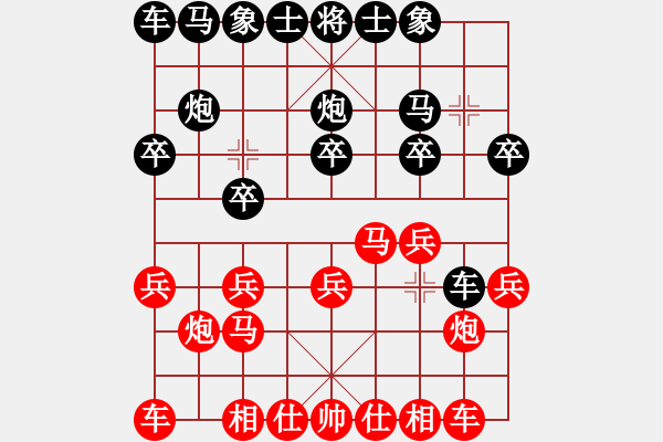 象棋棋譜圖片：象棋老頭(9段)-勝-王老(9段) - 步數(shù)：10 