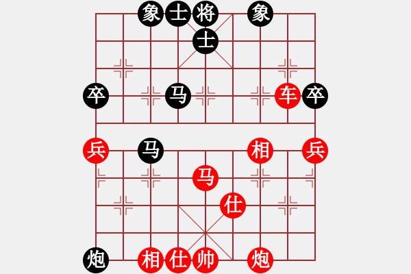 象棋棋譜圖片：棋為何物(北斗)-勝-碧波戰(zhàn)神一(4f) - 步數(shù)：80 