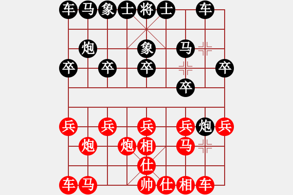 象棋棋譜圖片：品棋虎 先負(fù) 北隱 - 步數(shù)：10 