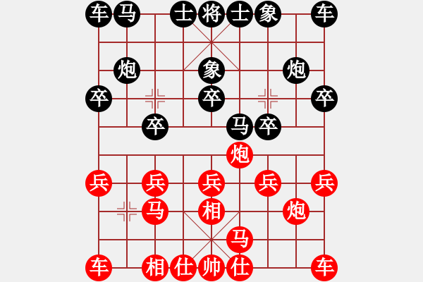 象棋棋譜圖片：小竹長(zhǎng)空(9星)-和-yjik(9星) - 步數(shù)：10 