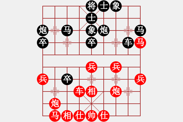 象棋棋譜圖片：沒(méi)有底(4段)-負(fù)-晉城綿羊(1段)中炮巡河車對(duì)屏風(fēng)馬 紅不進(jìn)左馬 - 步數(shù)：40 