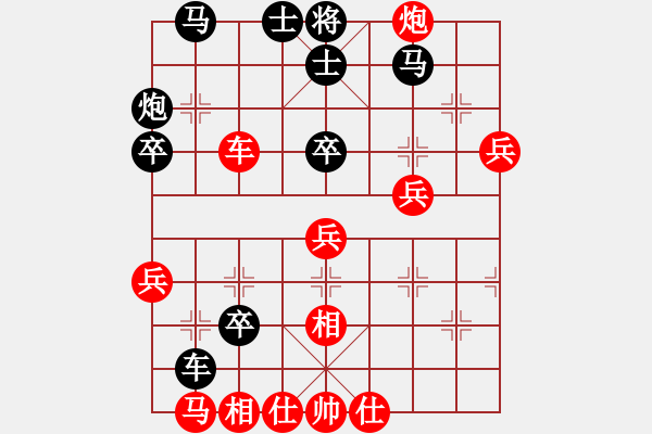 象棋棋譜圖片：沒(méi)有底(4段)-負(fù)-晉城綿羊(1段)中炮巡河車對(duì)屏風(fēng)馬 紅不進(jìn)左馬 - 步數(shù)：60 