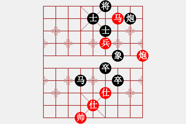 象棋棋谱图片：谢靖 先和 金波 - 步数：170 