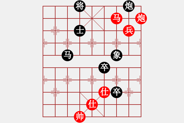 象棋棋谱图片：谢靖 先和 金波 - 步数：200 
