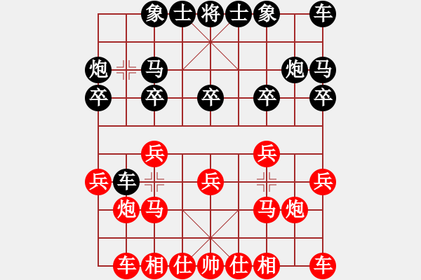 象棋棋譜圖片：aries(9星)-勝-小兵欺車(9星) - 步數(shù)：10 