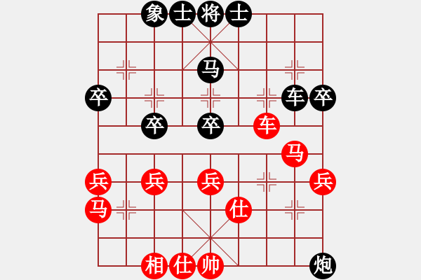 象棋棋谱图片：第十轮第3台杜文健先负张彬.txt - 步数：60 