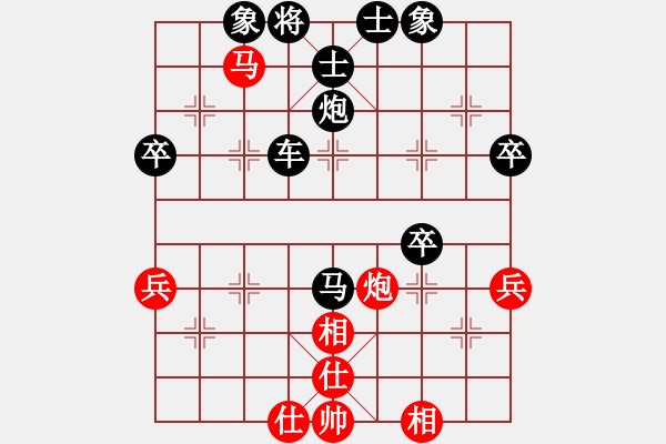 象棋棋譜圖片：《廣州棋壇六十年2》黃松軒、周德裕棋戰(zhàn)梅花村 對局2 - 步數(shù)：60 