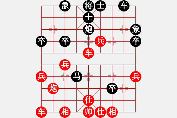 象棋棋譜圖片：攻城獅(7級)-勝-菩提達摩(8級) - 步數(shù)：40 