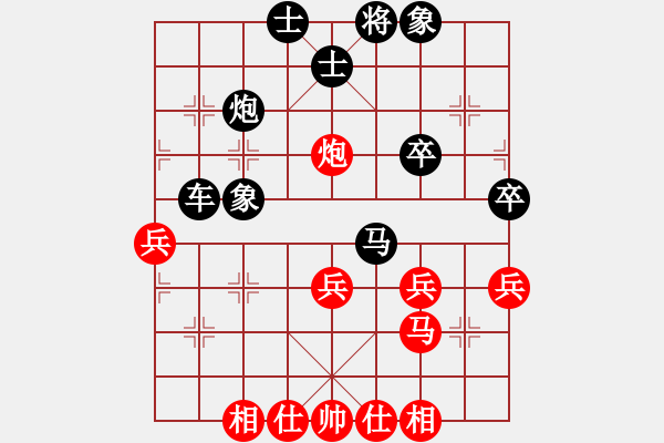 象棋棋譜圖片：超級(jí)大笨[359678308] -VS- 芳棋(純?nèi)讼缕澹893812128] - 步數(shù)：56 