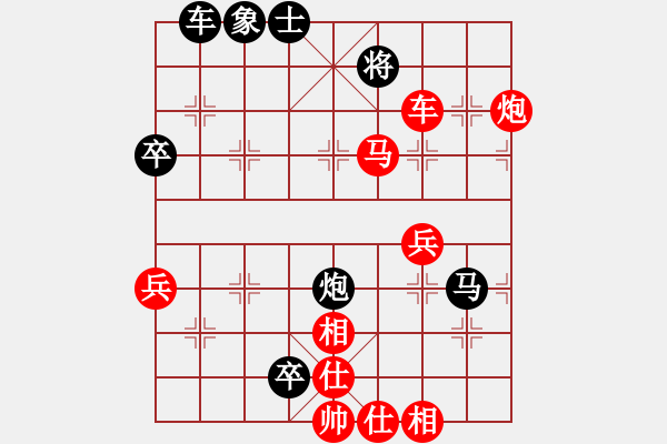 象棋棋譜圖片：車馬炮連將殺 - 步數(shù)：0 