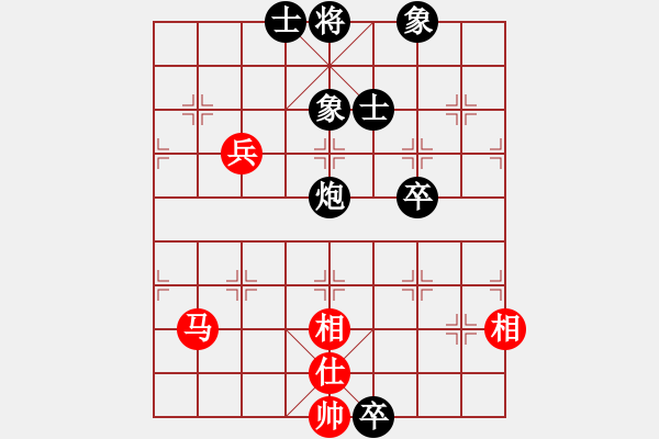 象棋棋譜圖片：大腦不好用 -VS- 東北特產(chǎn) - 步數(shù)：100 