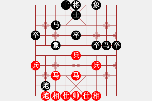 象棋棋譜圖片：大腦不好用 -VS- 東北特產(chǎn) - 步數(shù)：60 