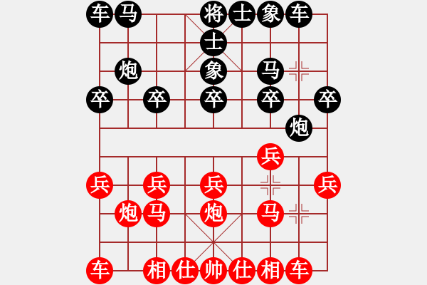 象棋棋譜圖片：2023.5.18.7先勝探頭炮 - 步數(shù)：10 