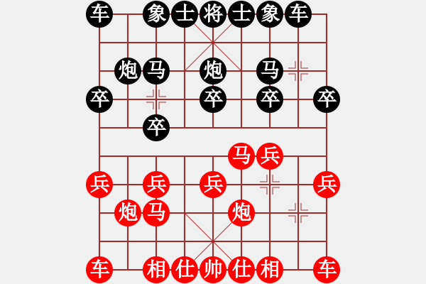 象棋棋谱图片：《广州棋坛六十年1》第二十八章头角峥嵘的“十八罗汉”对局9 - 步数：10 