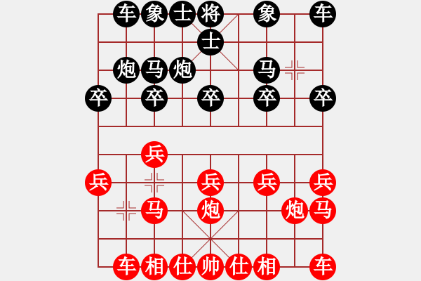 象棋棋譜圖片：qqq 負 晨獨秀 - 步數(shù)：10 