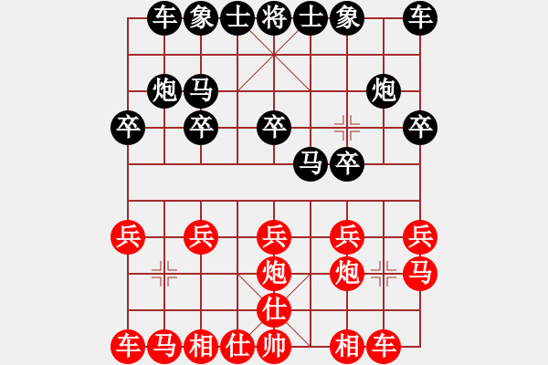 象棋棋譜圖片：上帝之劍(北斗)-和-老四的父多(9星) - 步數(shù)：10 