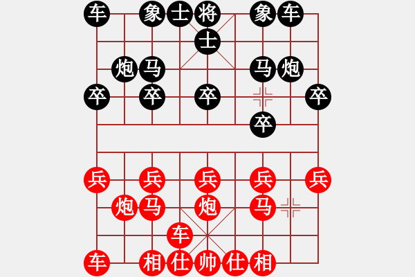 象棋棋譜圖片：余快 先負(fù) 阮成保 - 步數(shù)：10 