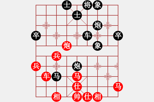 象棋棋譜圖片：第7輪4場(chǎng)4臺(tái)1局 黑龍江長(zhǎng)生劉俊達(dá)先負(fù)上海金外灘蔣融冰 - 步數(shù)：60 