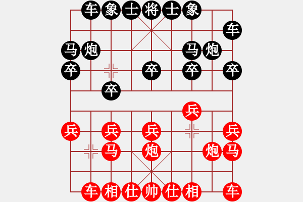 象棋棋譜圖片：新加坡 黃榮岳 勝 緬甸 劉思奇 - 步數(shù)：10 