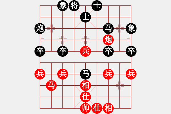 象棋棋谱图片：六哥[红] -VS- 祥子[黑] - 步数：50 