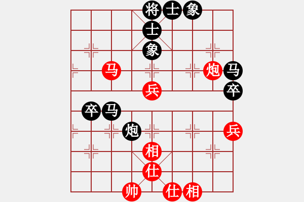 象棋棋谱图片：六哥[红] -VS- 祥子[黑] - 步数：80 