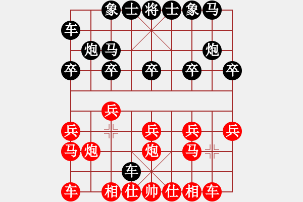 象棋棋譜圖片：棋苑大怪[紅] -VS- 怕我者別來[黑] - 步數(shù)：10 