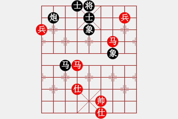 象棋棋譜圖片：不服氣再來(lái)(8段)-和-過(guò)關(guān)不斬將(8段) - 步數(shù)：110 