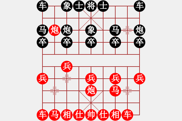 象棋棋譜圖片：海明VS立白文化陳(20015-4-30) - 步數(shù)：10 