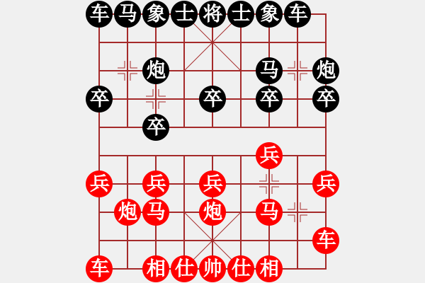 象棋棋譜圖片：太守棋狂先勝中國棋院交流中心彭爺爺2019·2·19 - 步數(shù)：10 