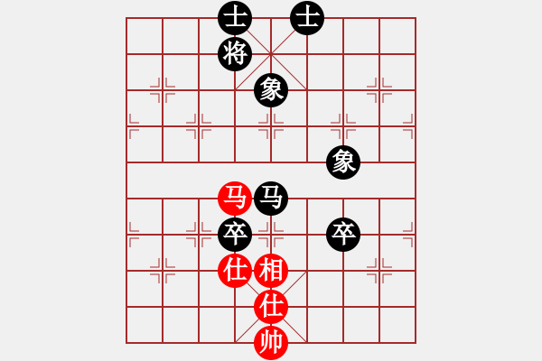 象棋棋譜圖片：熱血木木[紅] -VS- 熱血_殺棋不眨眼[黑] - 步數(shù)：100 