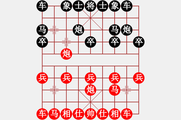 象棋棋譜圖片：慶陽臥龍VS山林猴王(2014-10-30) - 步數(shù)：10 