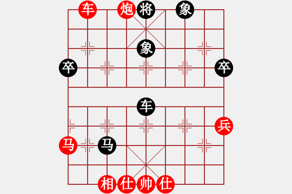 象棋棋譜圖片：五七炮對(duì)屏風(fēng)馬外馬封車 - 步數(shù)：60 