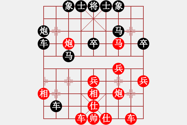 象棋棋譜圖片：1 - 步數(shù)：15 