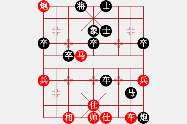 象棋棋譜圖片：戰(zhàn)棋飄飄(1段)-負(fù)-namviet(5段) - 步數(shù)：80 