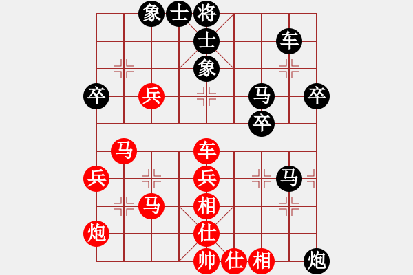 象棋棋譜圖片：奉棋協(xié)(5段)-負(fù)-雷斧大將軍(4段) - 步數(shù)：60 