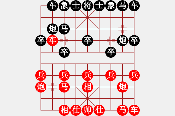 象棋棋譜圖片：專吃魚魚魚(9段)-勝-柳生(7段) - 步數：10 