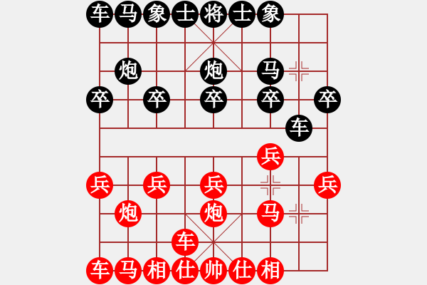 象棋棋譜圖片：德國 翁翰明 勝 德國 梅亞?？?- 步數(shù)：10 