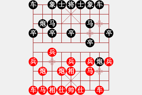 象棋棋譜圖片：加州大兄[紅] -VS- 大圣[黑] - 步數(shù)：10 