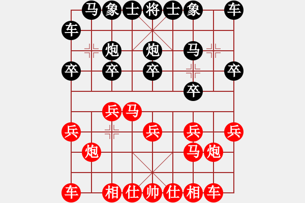 象棋棋譜圖片：聚賢棋莊“龍華杯”：陳烈奇先勝陳勝陸 - 步數(shù)：10 