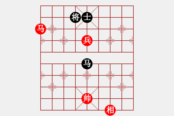 象棋棋譜圖片：馬高兵有士相勝單馬士 - 步數(shù)：0 