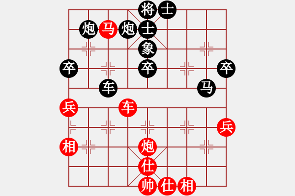 象棋棋譜圖片：1雙炮過河 - 步數(shù)：60 