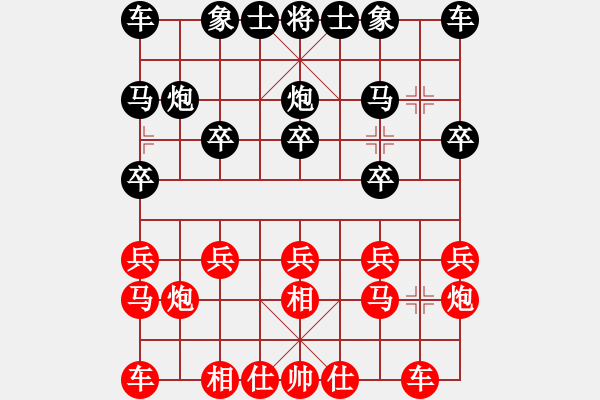 象棋棋譜圖片：下山王(日帥)-負(fù)-狂沙吹盡(月將) - 步數(shù)：10 